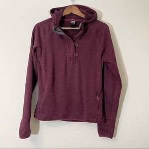 The North Face Crescent Sunshine Fleece Hoodie Size large